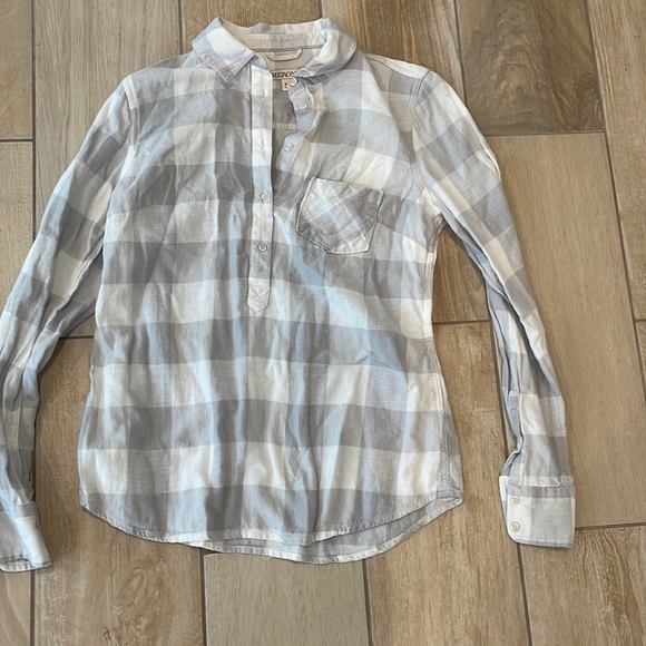 Merona Tops - Merona checkered top